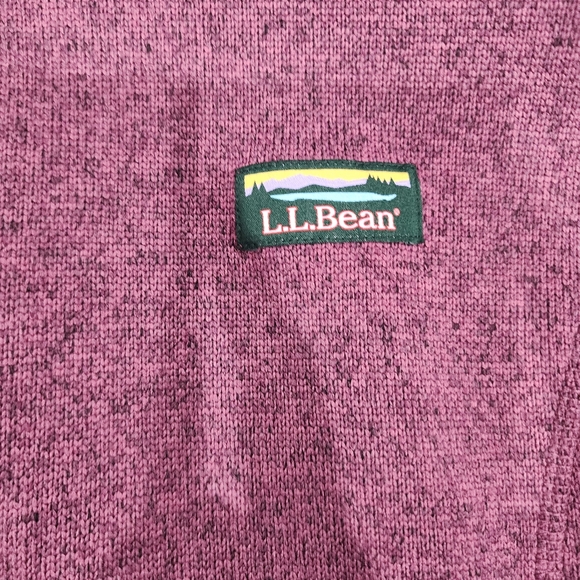LL BEAN - Women’s Sweater Knit Fleece Full Zip Jacket Size 1X PLUS - Picture 10 of 12